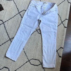 Lucky Brand White Denim Jeans Size 10